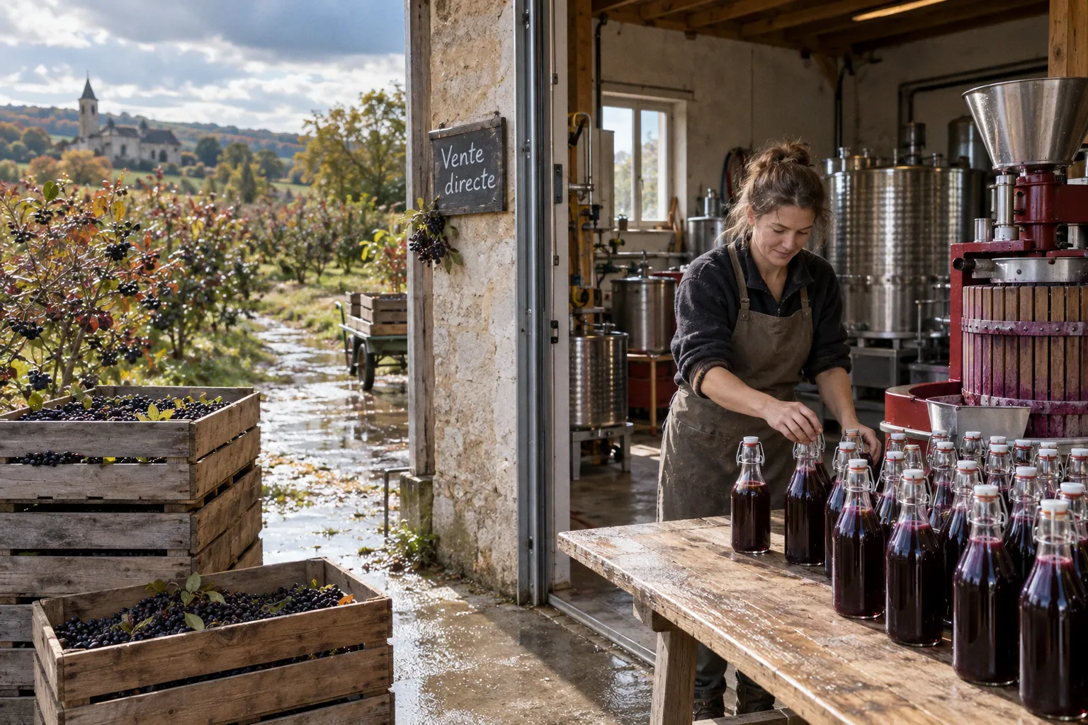 Vente directe d'aronia bio : les astuces pour trouver un producteur local