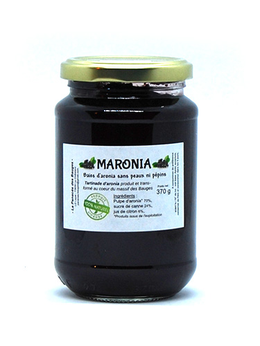 confiture d'aronia