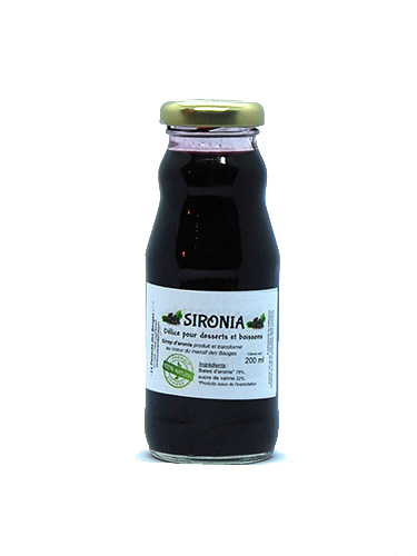 sirop d'aronia